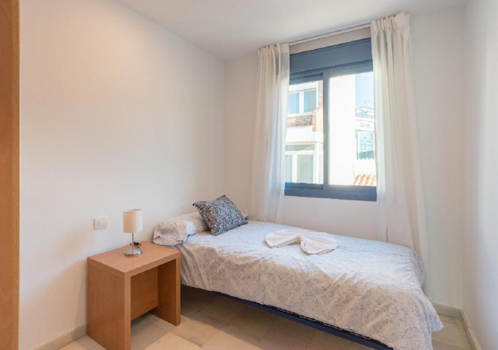 Postel nebo postele na pokoji v ubytování Apartamentos Varadero Sea View