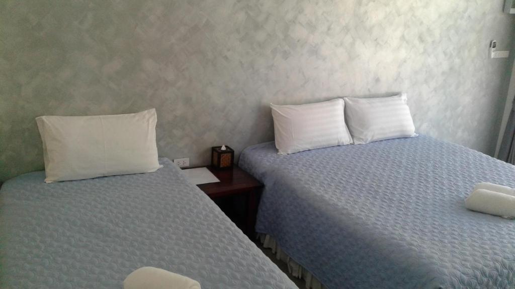 Postel nebo postele na pokoji v ubytování Mountain View resort