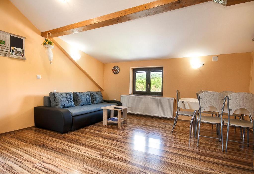 Posezení v ubytování Apartments Matko