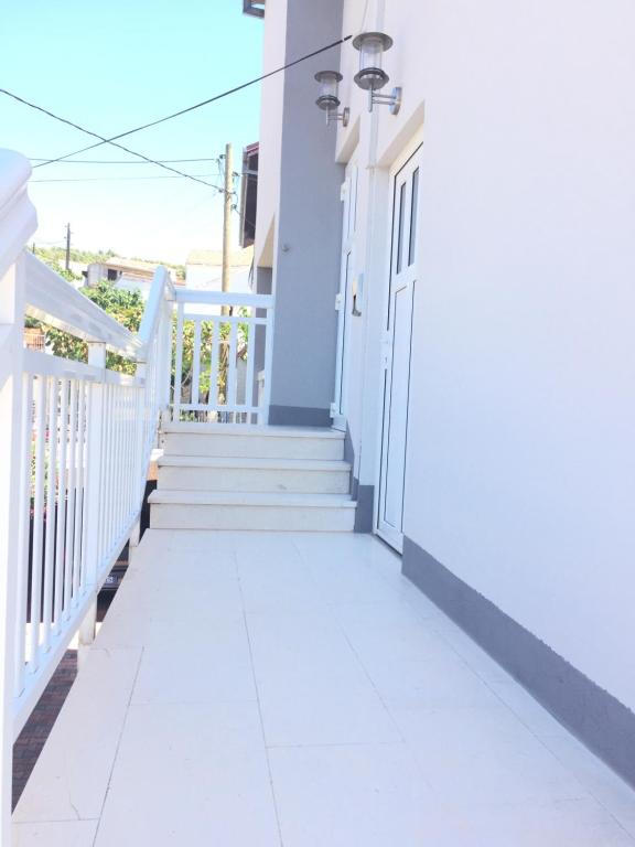 Balkón nebo terasa v ubytování Apartment Iva