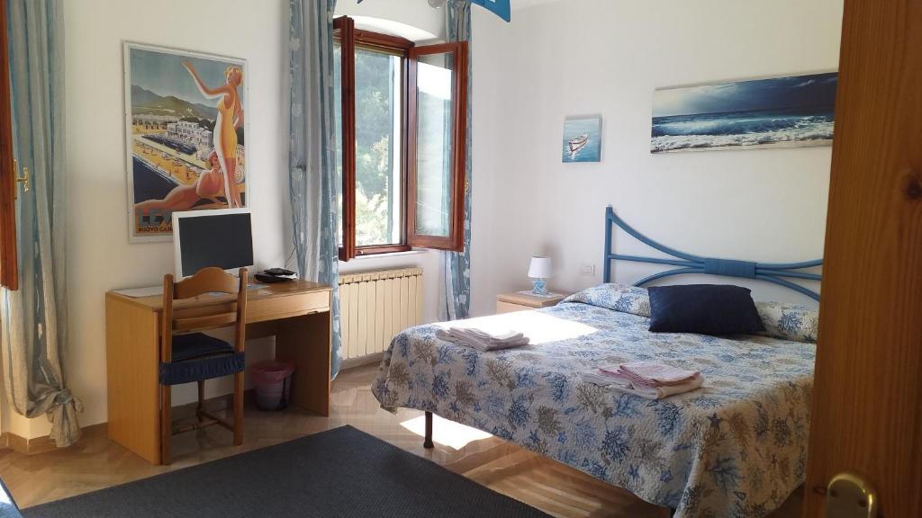 Letto o letti in una camera di La camera del mulino