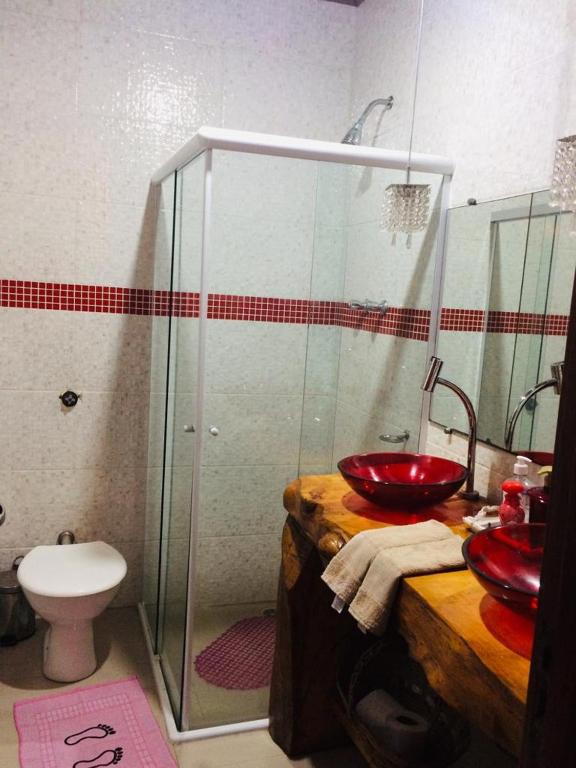  Cabana da Valentina com espaço gourmet na Villa Inglesa