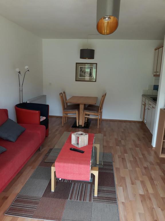 Posezení v ubytování Haus Rohr