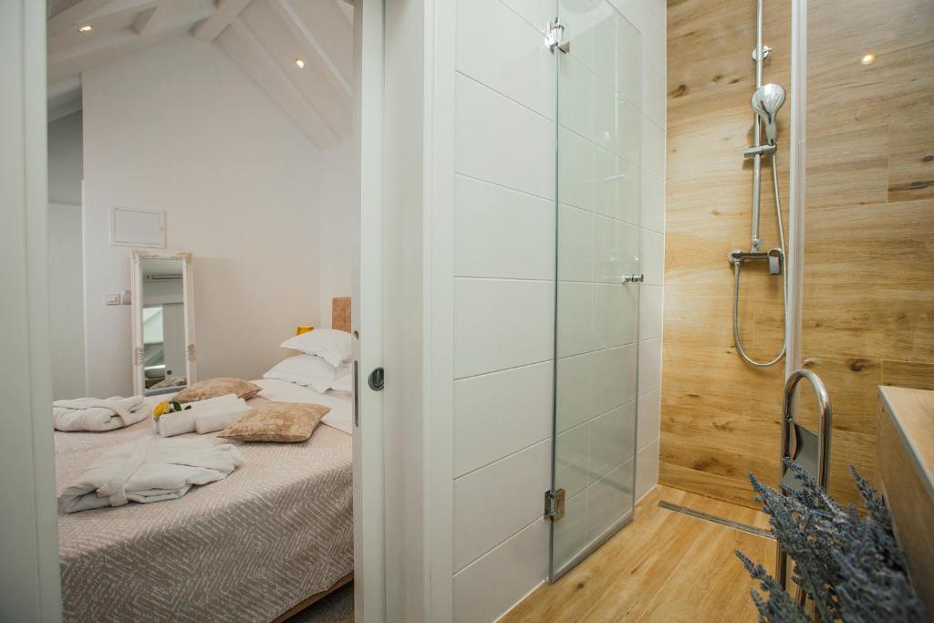 Koupelna v ubytování Heritage Hotel Dea Hvar