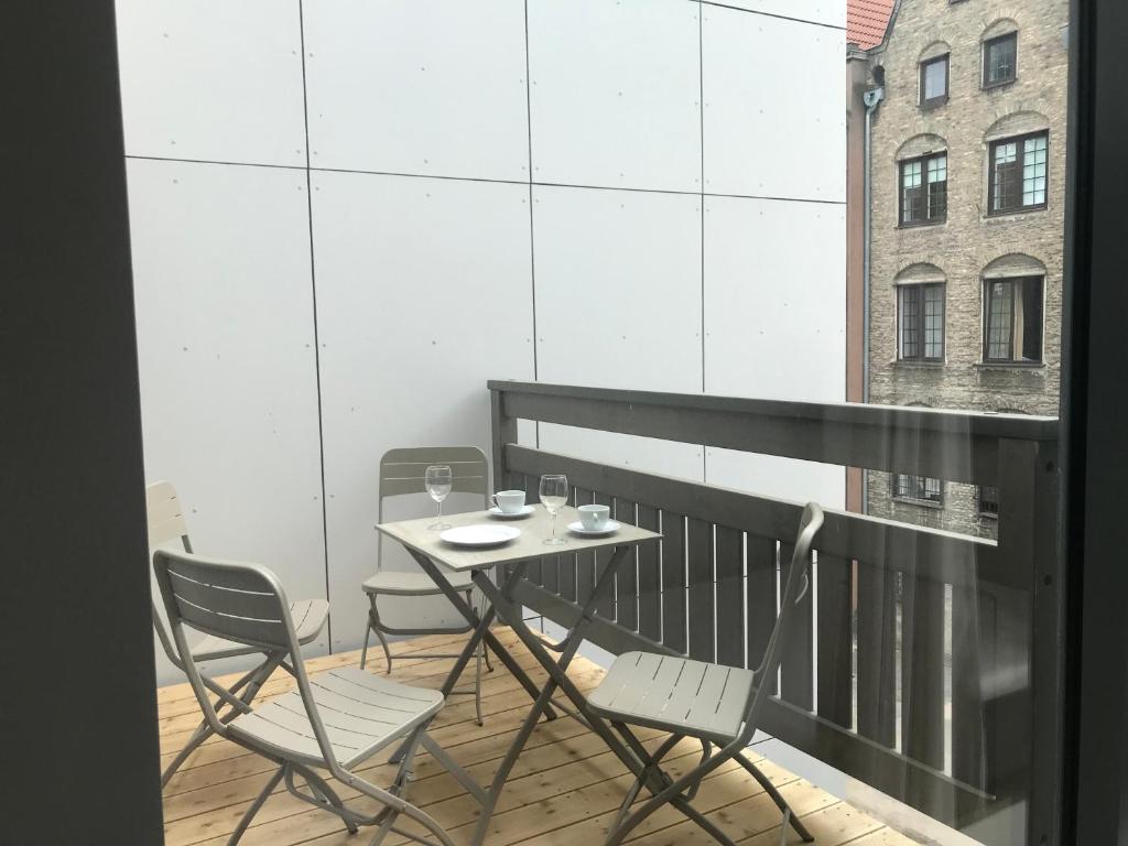 Balkón nebo terasa v ubytování Lavoo Boutique Apartments