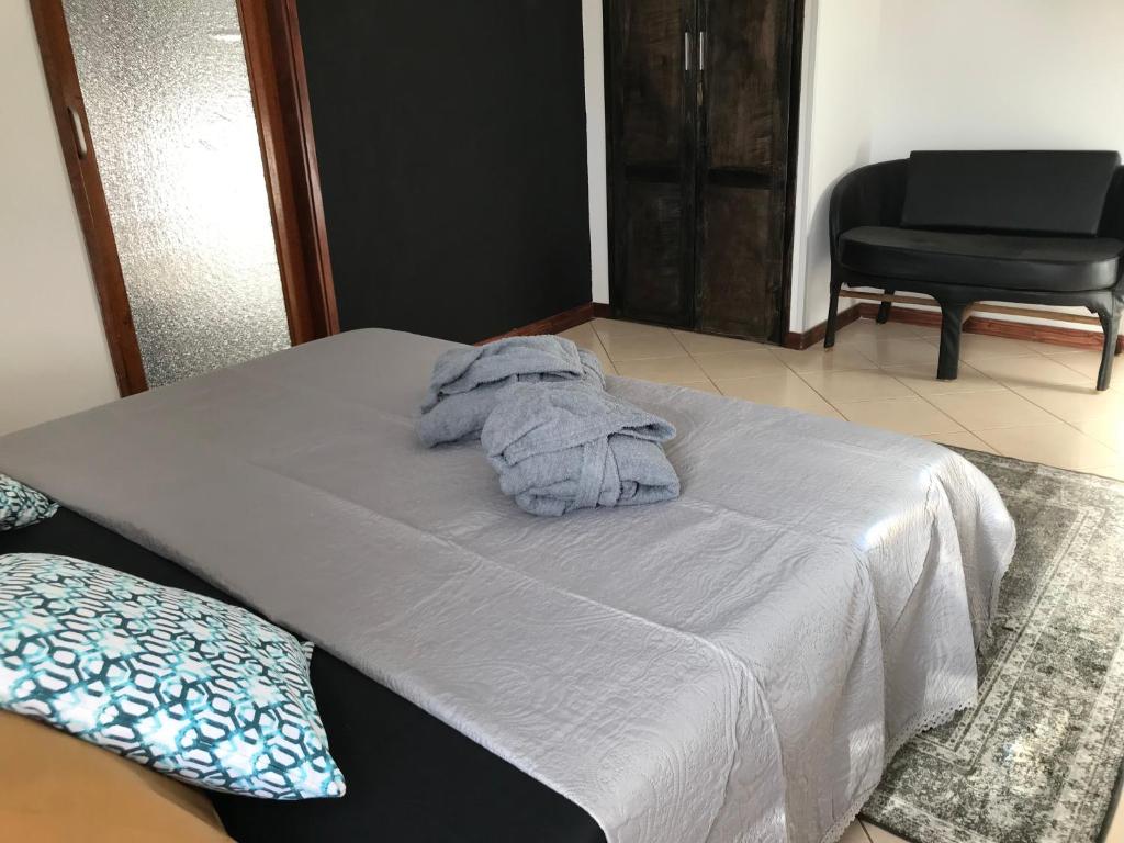 Postel nebo postele na pokoji v ubytování Blue Eagle Guesthouse - Casa de hospedes