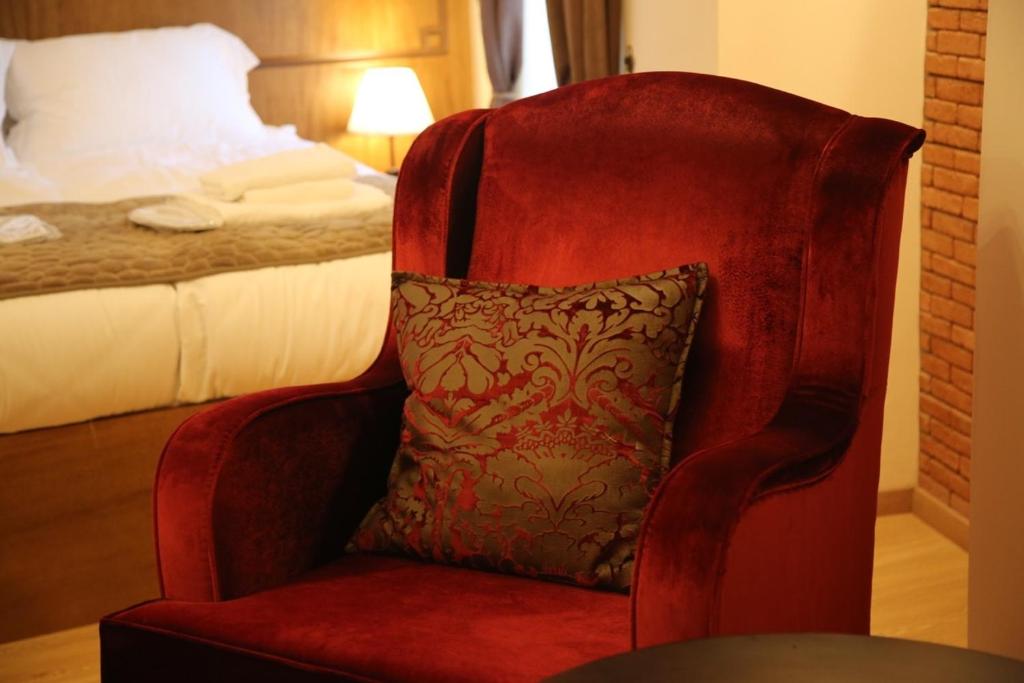 Posezení v ubytování B&B rooms