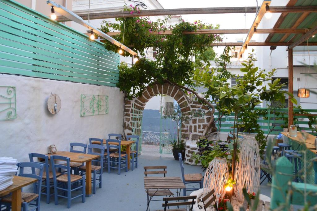Restaurace v ubytování Galanopetra RHODES GREECE