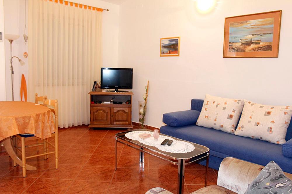 TV a/nebo společenská místnost v ubytování Apartmani Željko