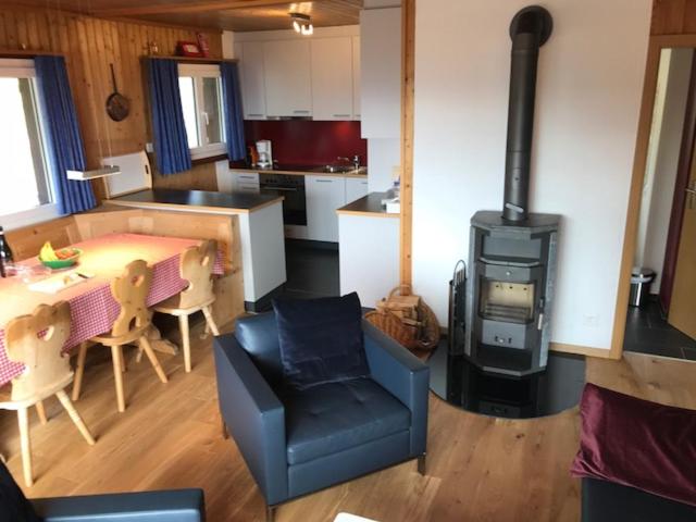 Posezení v ubytování Chalet Casa Cresta - Top of Lenzerheide - bis 8 Personen