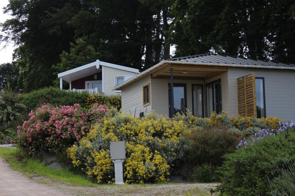 Zahrada ubytování Camping de Trezulien