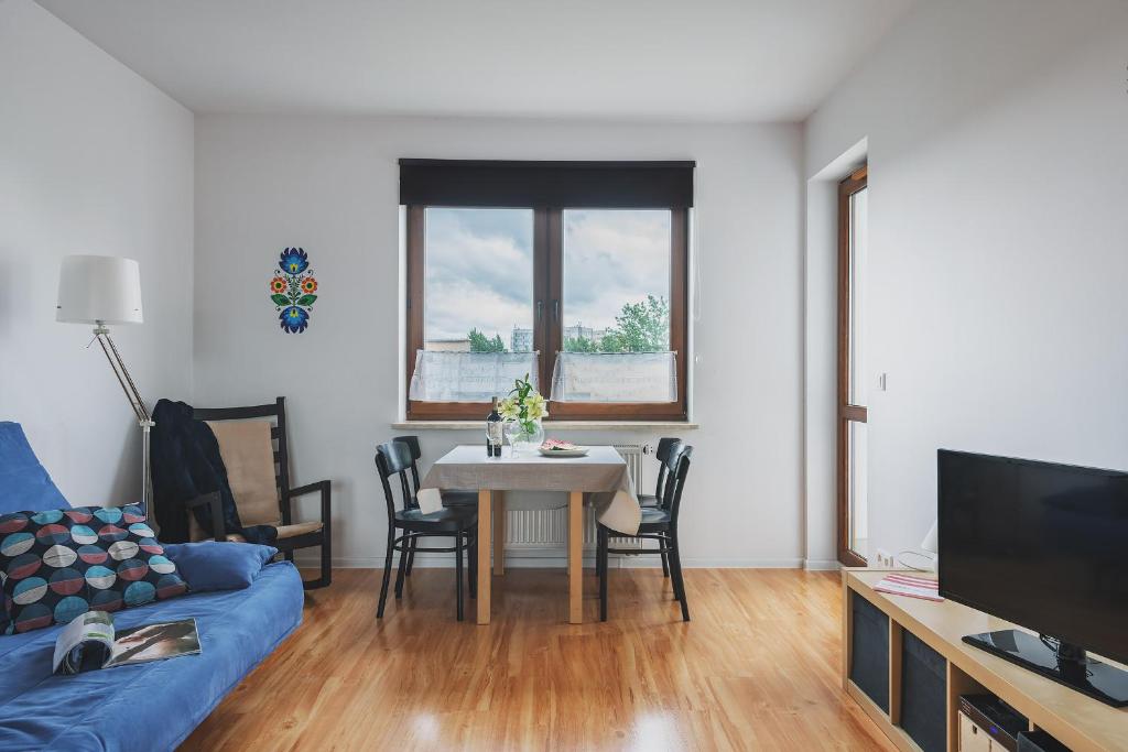 Posedenie v ubytovaní P&O Apartments Namyslowska