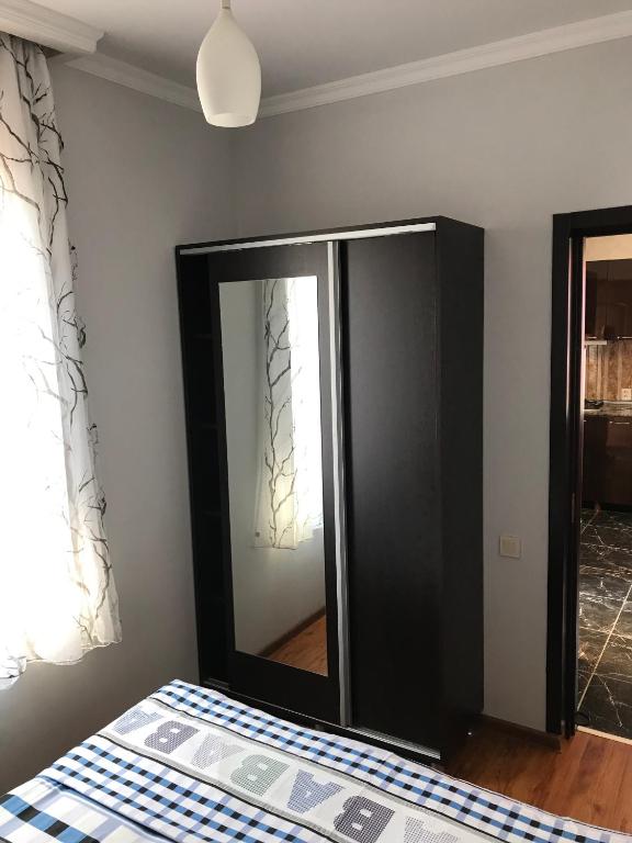 Postel nebo postele na pokoji v ubytování Kobuleti Guest House chexov 24