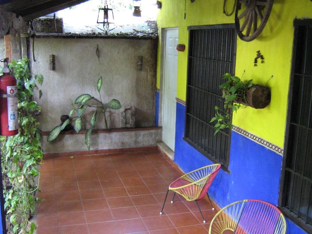 Patio nebo venkovní prostory v ubytování Posada El Jardin