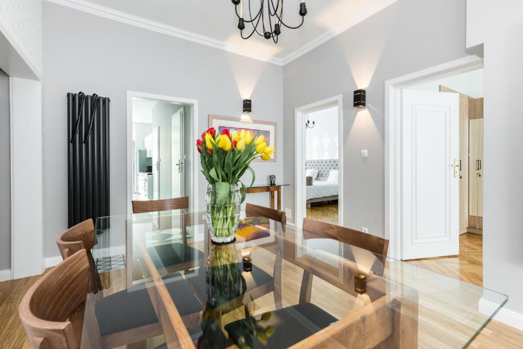 Posedenie v ubytovaní Luxe Living Krakow