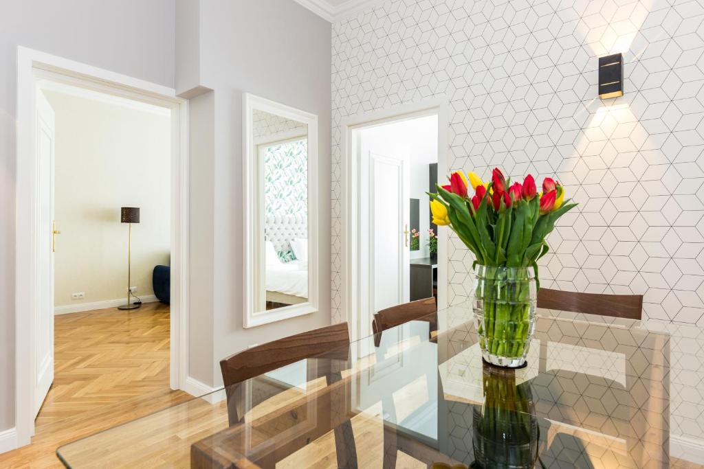 Posedenie v ubytovaní Luxe Living Krakow
