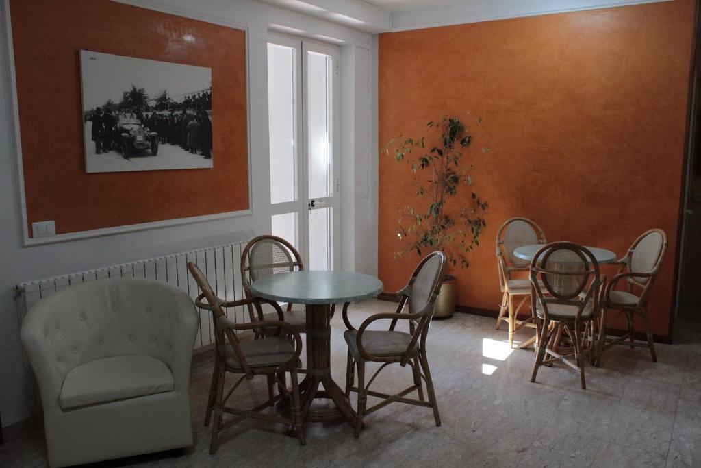 Posezení v ubytování Hotel Derna