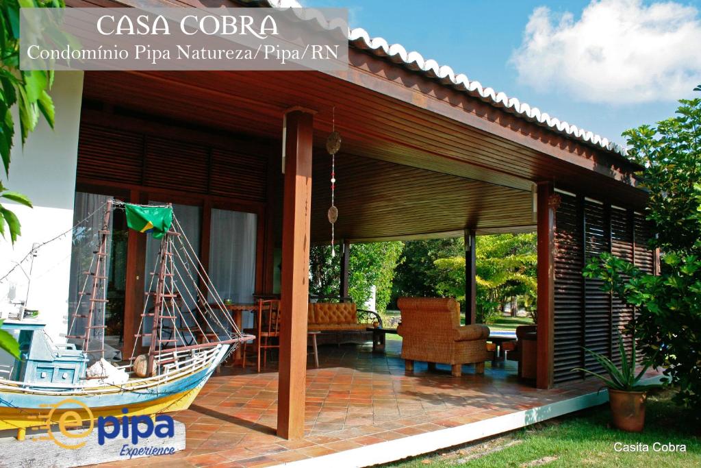  Pipa Casa Cobra (Condomínio Pipa Natureza)