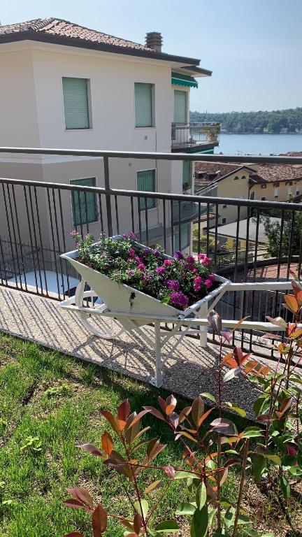 Balkón nebo terasa v ubytování Villa Ai Colli