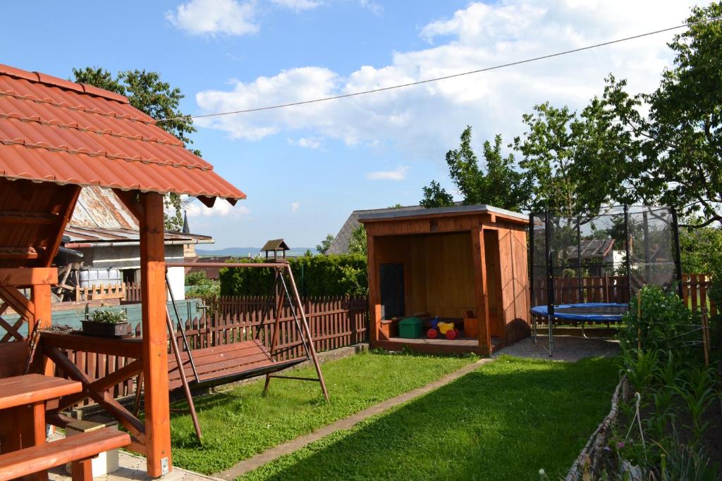 Zahrada ubytování Privat Horec