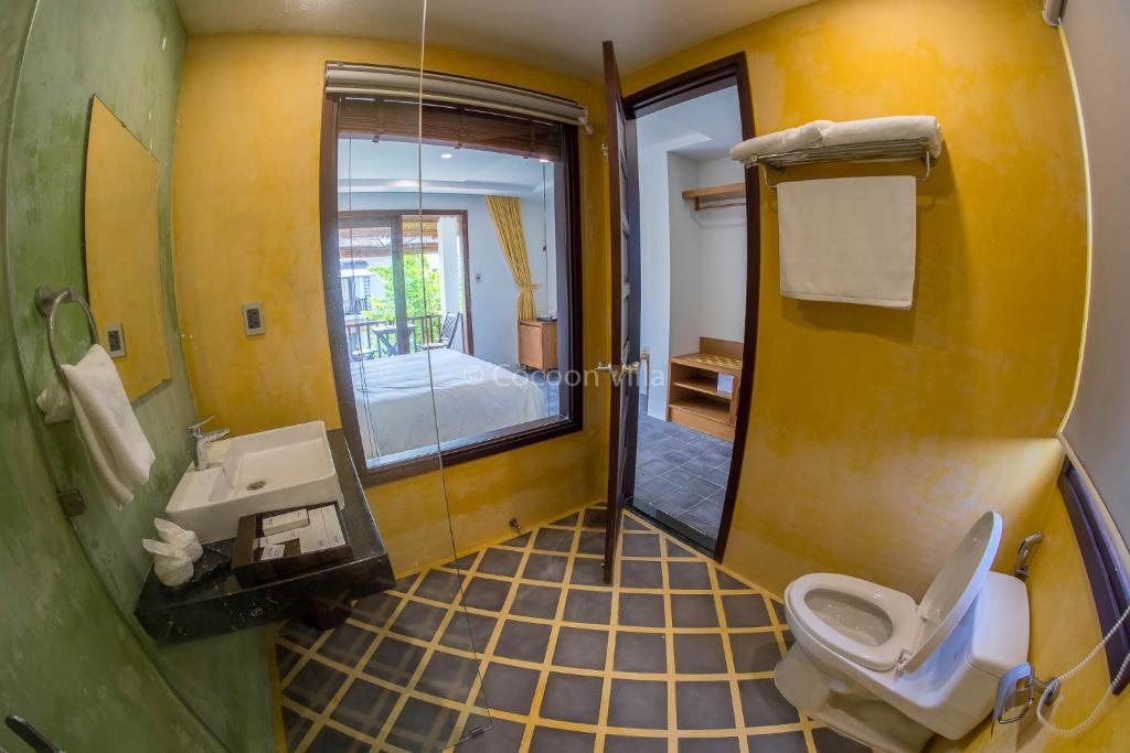 Koupelna v ubytování Cocoon Villa