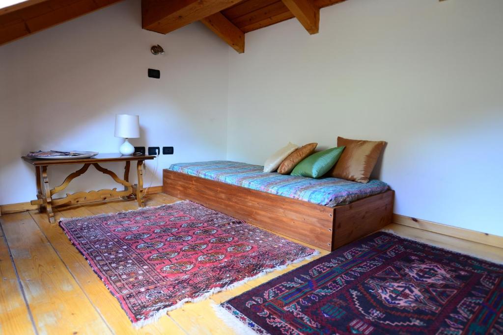 Postel nebo postele na pokoji v ubytování B&B Scotty & Co.