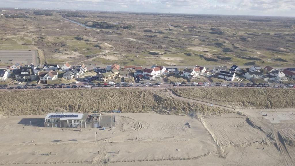 Letecký snímek ubytování Paulus Loot Zandvoort