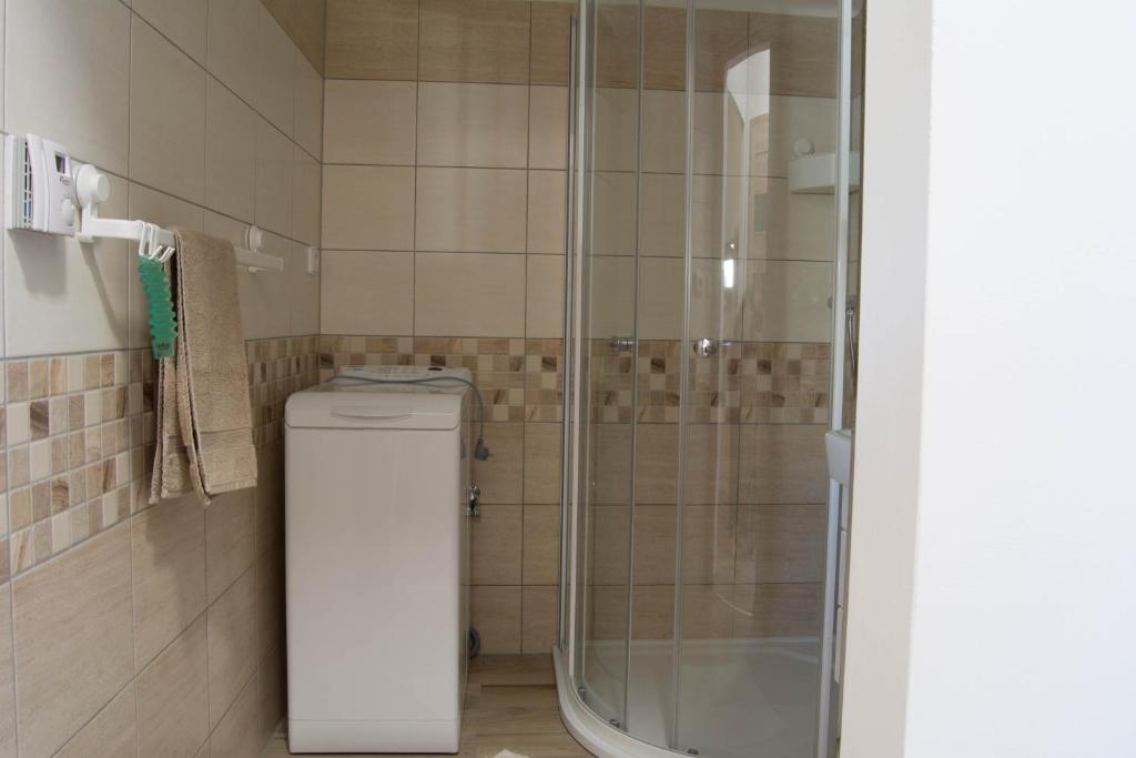 Koupelna v ubytování Apartments Gerda