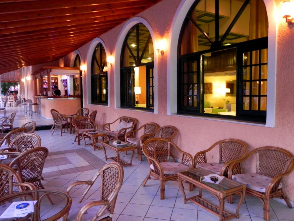 Posezení v ubytování Hotel Alkionis