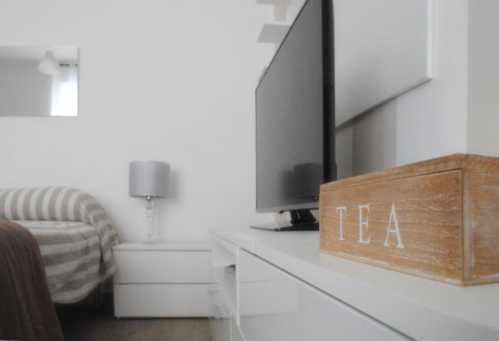 TV a/nebo společenská místnost v ubytování B&B CABIROL