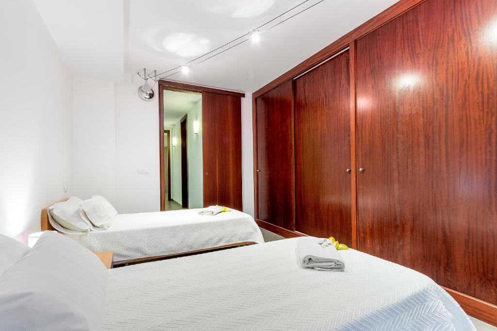 Postel nebo postele na pokoji v ubytování Apartment Jobi duplex