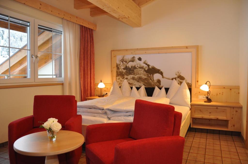 Posezení v ubytování Hotel Venter Bergwelt