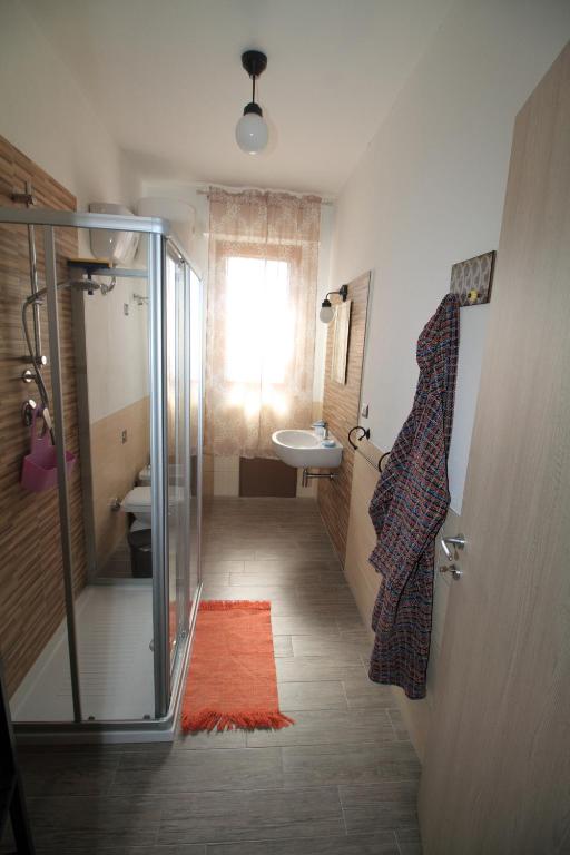 Koupelna v ubytování B&B Libellula