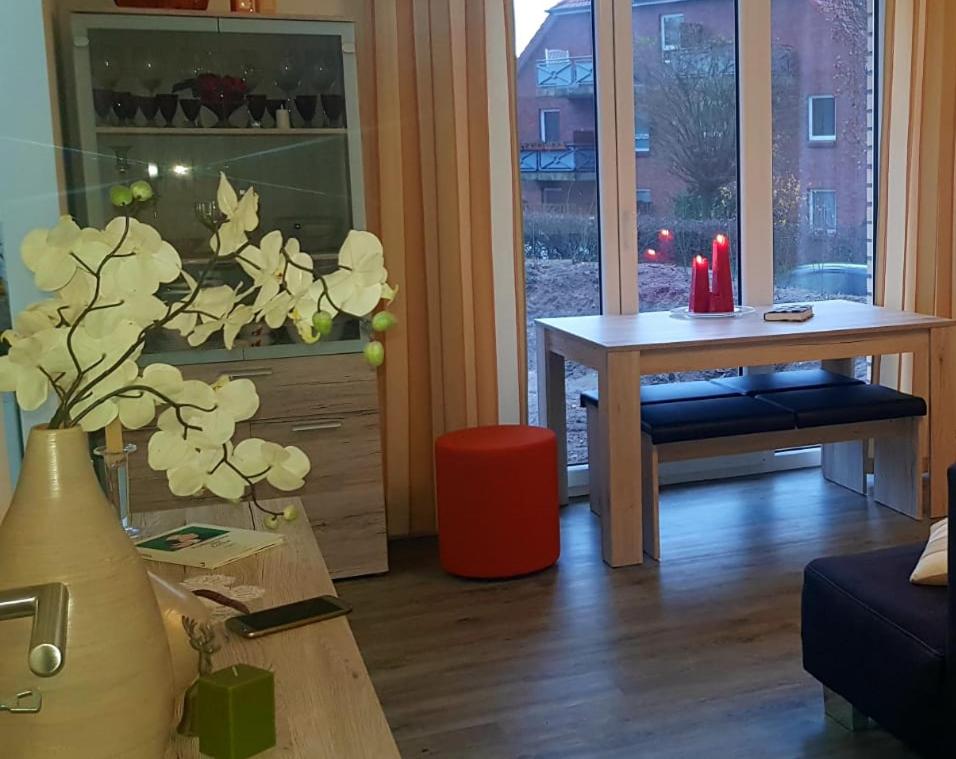 Posezení v ubytování Ferienwohnung Ostseepalast