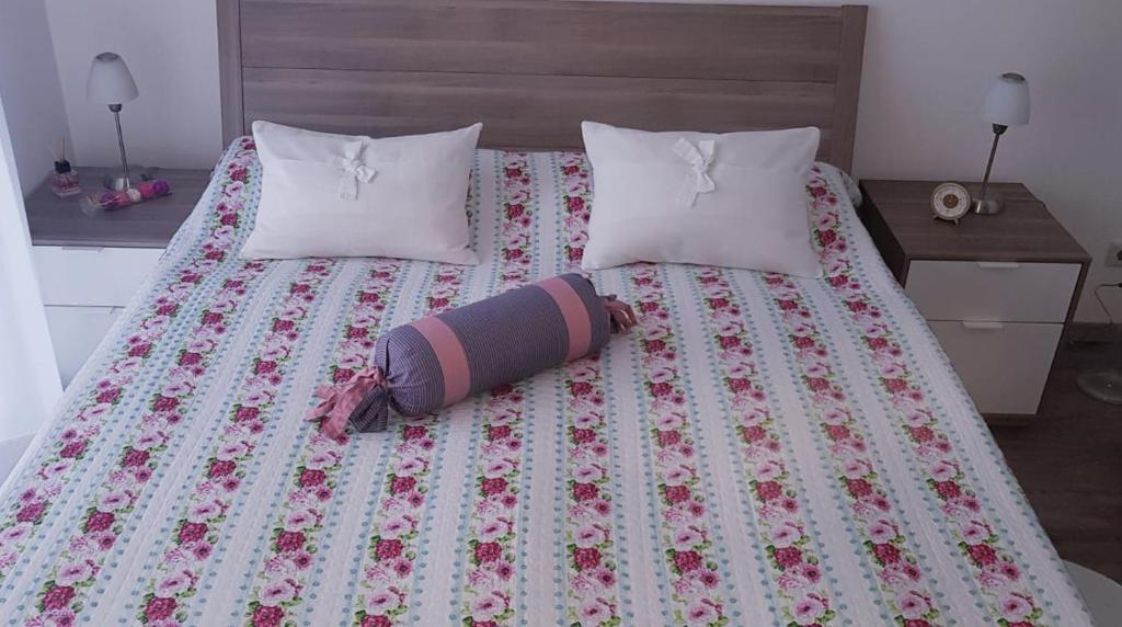 Postel nebo postele na pokoji v ubytování Ferienwohnung Ostseepalast