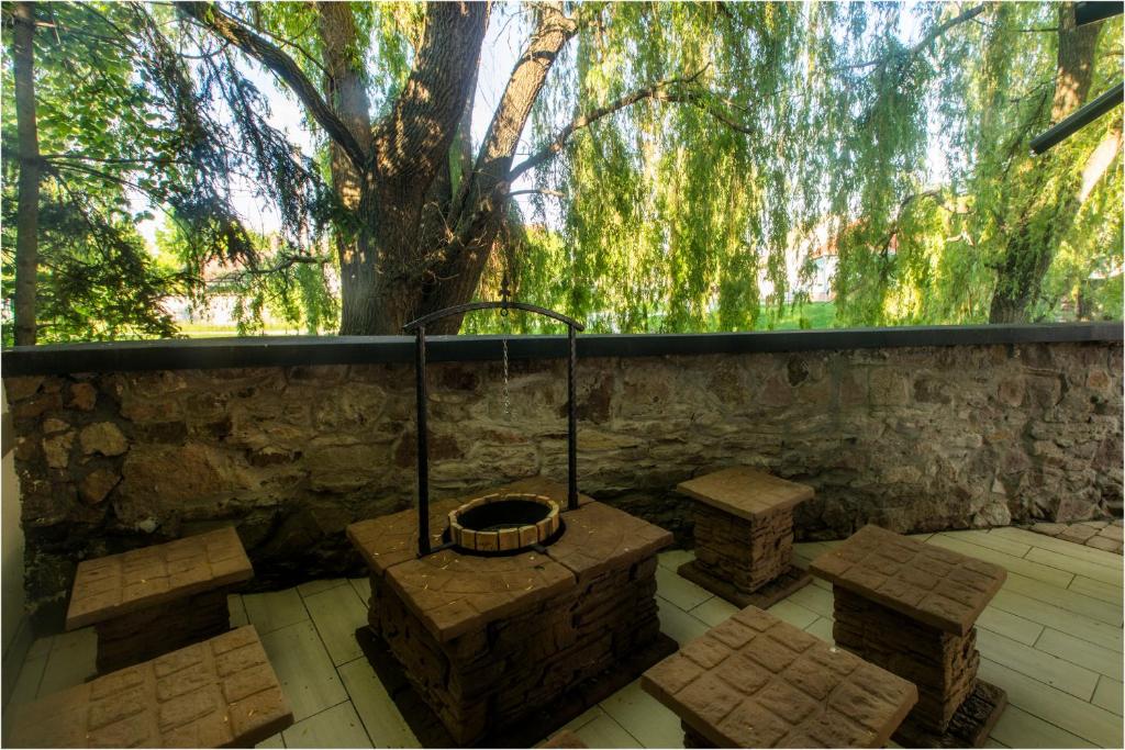 Zahrada ubytování Toszkána Apartmanház