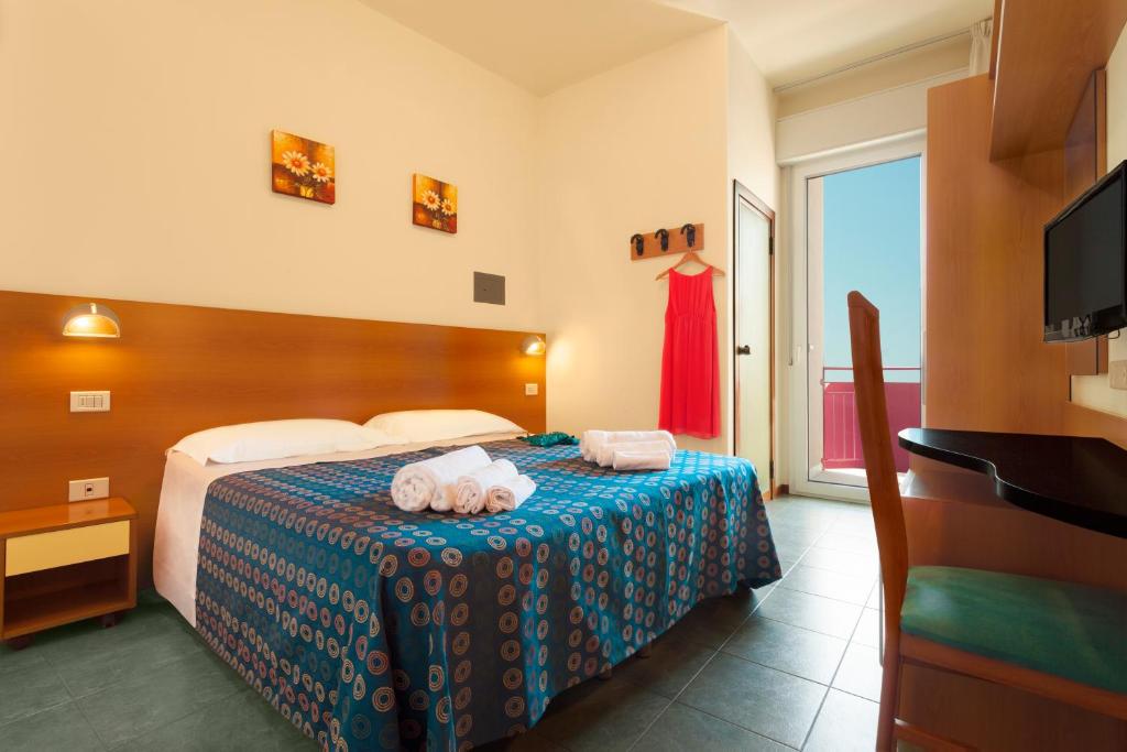 Postel nebo postele na pokoji v ubytování Hotel Atlantic Vista Mare