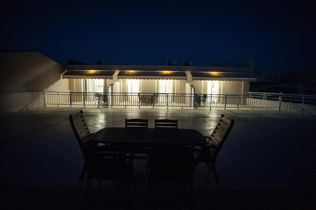 A balcony or terrace at DREAM APPARTMENT 3 PEREA