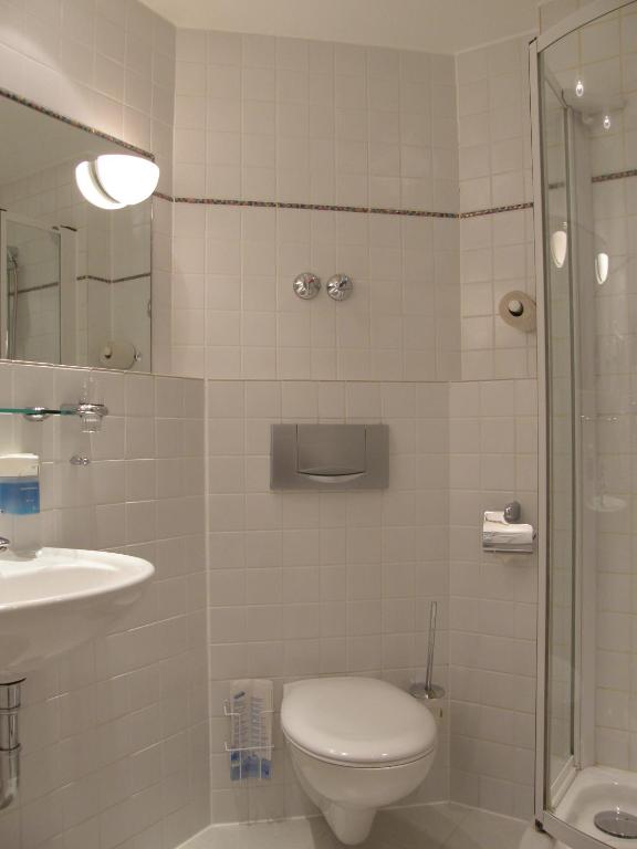 Koupelna v ubytování Hotel St.-Michaels-Heim