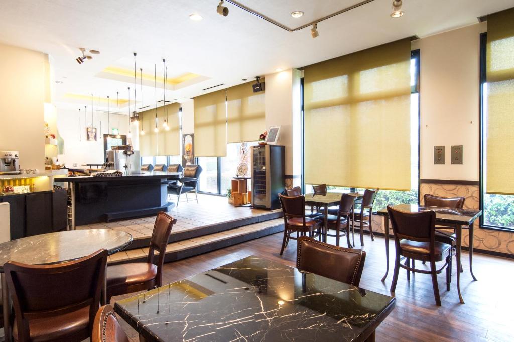 Posezení v ubytování TsukubaNoYu Urban Hotel