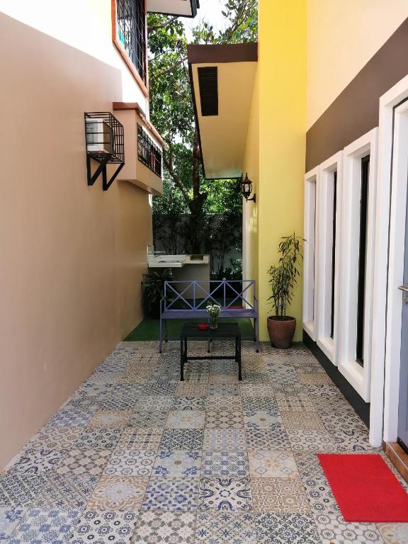 Balkón nebo terasa v ubytování Blue Residence Tagaytay