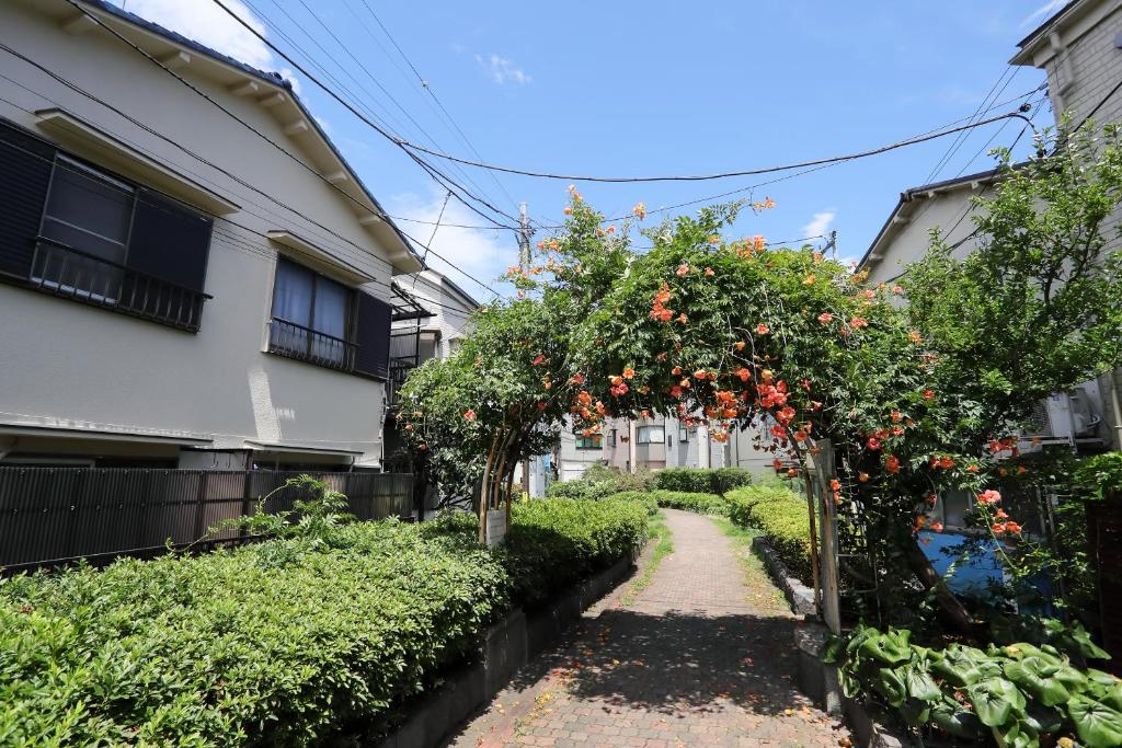 Zahrada ubytování Villa Ikebukuro