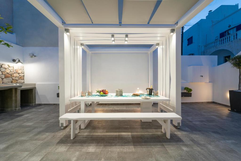 Patio nebo venkovní prostory v ubytování Aurum