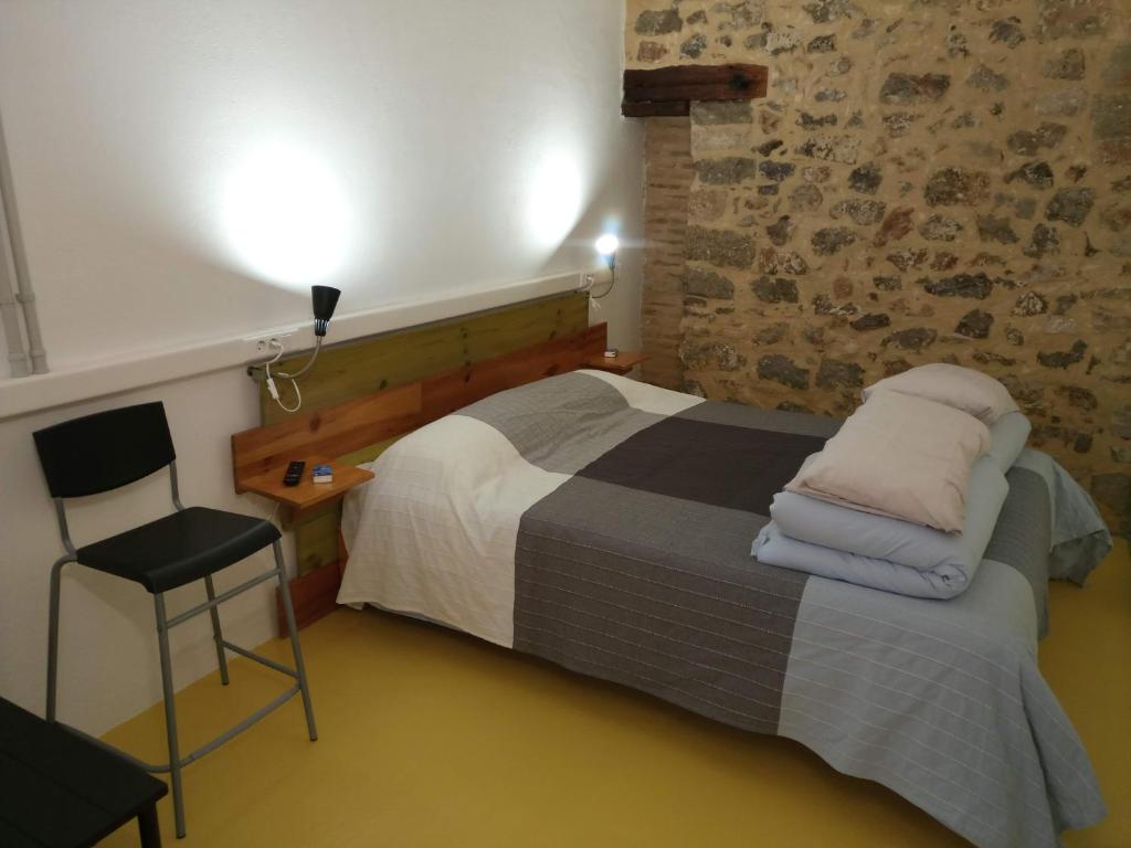 Posteľ alebo postele v izbe v ubytovaní Mayor 17 Apartamento 2