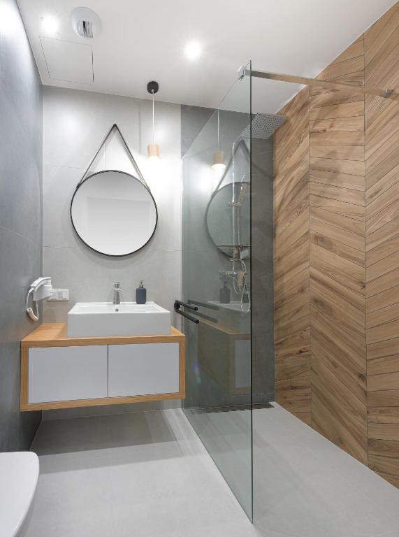 Kúpeľňa v ubytovaní Native Apartments Rajska 3