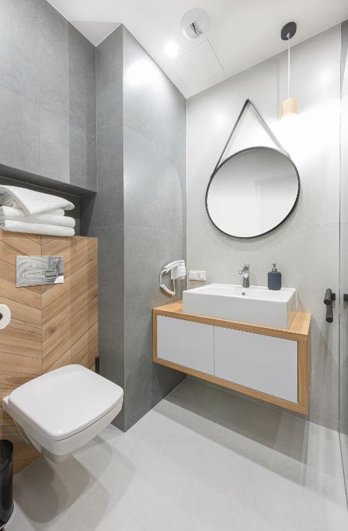 Kúpeľňa v ubytovaní Native Apartments Rajska 3