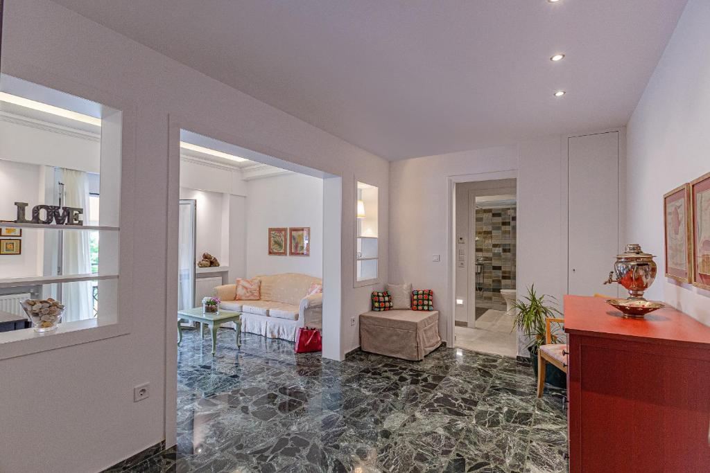 Posezení v ubytování Marveco Apartment