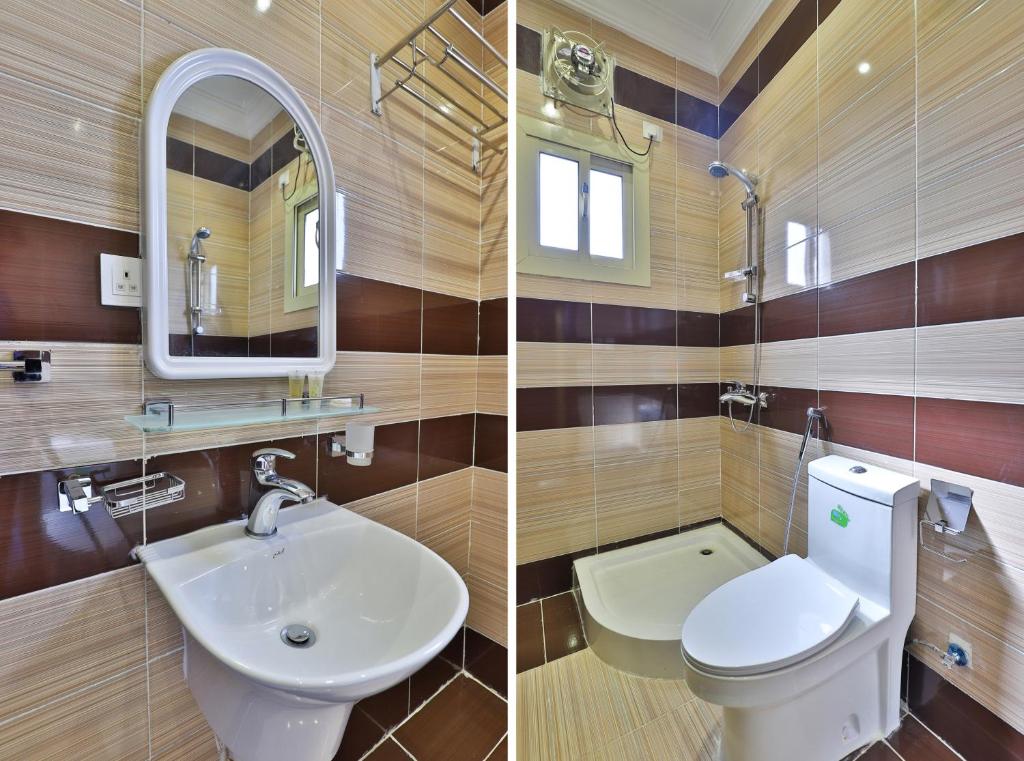 Koupelna v ubytování Nesmt Almagreb Residential