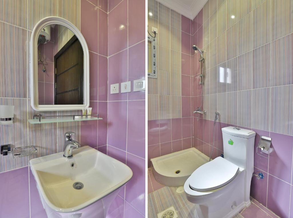 Koupelna v ubytování Nesmt Almagreb Residential