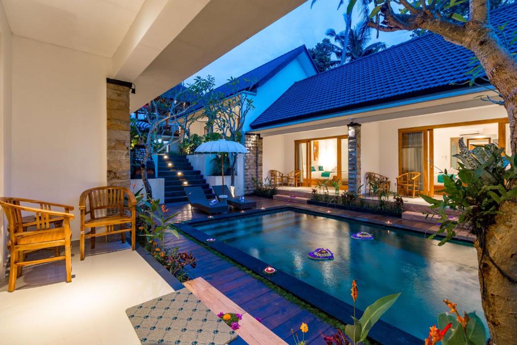 Bazén v ubytování The Pesaren Ubud nebo v jeho okolí